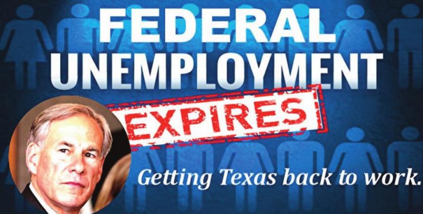 Gov. Abbott ends federal unemployment benefits