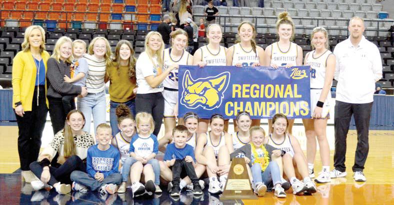 Nazareth Swiftettes – 2023 Regional Champions: Caroline Myrick, Iris Schilderink, Presley Wheeler, Brooklyn Birkenfeld, Brooklyn Dyer, Tatum Peterson, Chloe Birkenfeld, Harley Gerber, Emerson Moore, Clementine Myrick. Coaches Eric Schilling and Whitney Bryan.