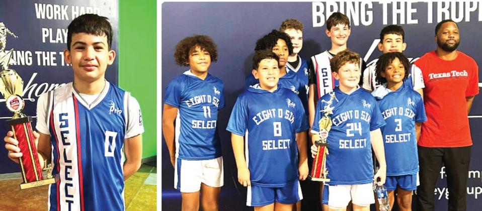 Dimmitt’s Edgar Perez and the 806 Select won The Comeback tournament hosted by Primetime Sports in Frisco on June 15-16. Divisions included girls and boys, 3rd-11th/12th grades.