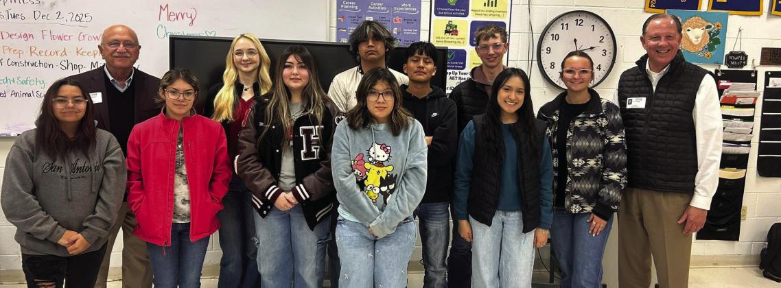 FFA STUDENTS GAIN KNOWLEDGE