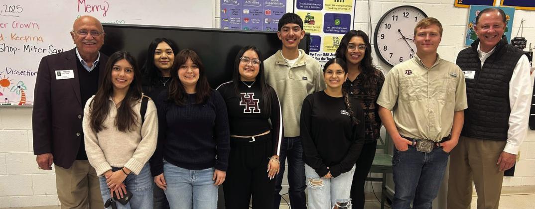 FFA STUDENTS GAIN KNOWLEDGE