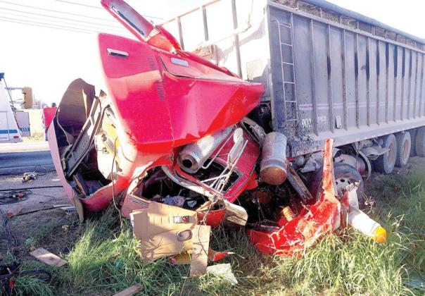 Sheriff reports semis vs tractors