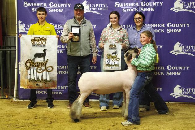 Grand Champion Lamb - Claire Martin Courtesy Photo by Summer Davis Randol