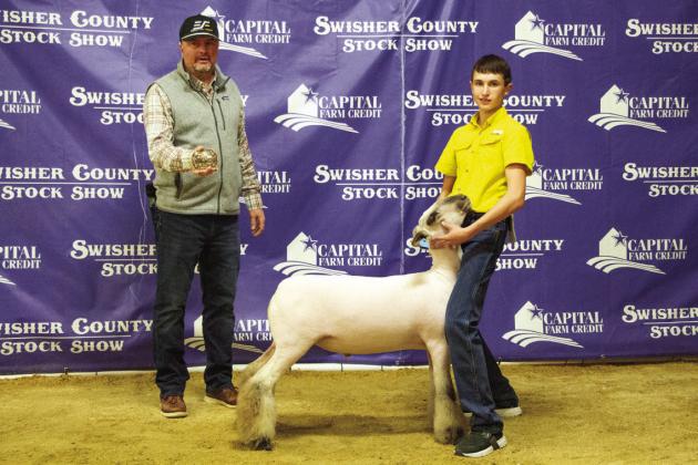 Champion County Bred Lamb - Krese Barbee Courtesy Photo by Summer Davis Randol