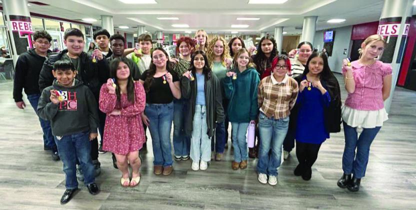 Jan. 31, Hereford Junior High 7th &amp;amp; 8th grade singers stepped up, took risks, and represented the Hereford program with confidence and class at UIL Solo Contest. Hereford ended the day with 16 Superior (1) ratings, and 4 Excellent ratings (2).