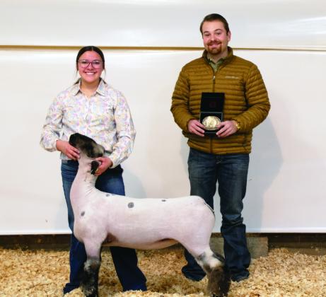 Lamb Showmanship: Junior-Kadence Pesina