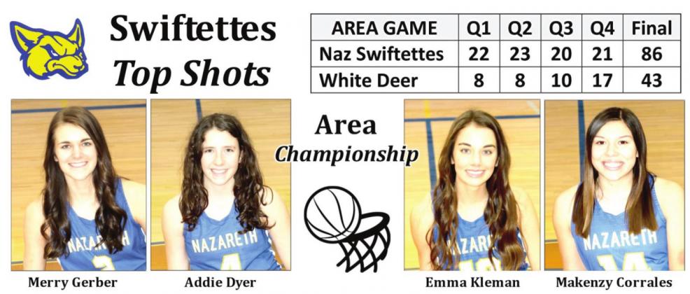 Swiftettes claim Area title