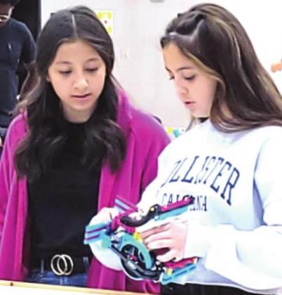 Robotics GEAR competition - Sarah Morales and Adamari Morales
