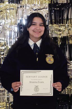 Servant Leader Award – Brianna Evans