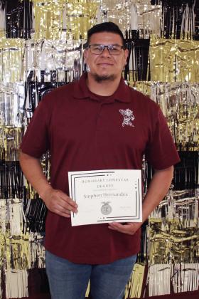 Honorary Lonestar Degree - Stephen Hernandez.