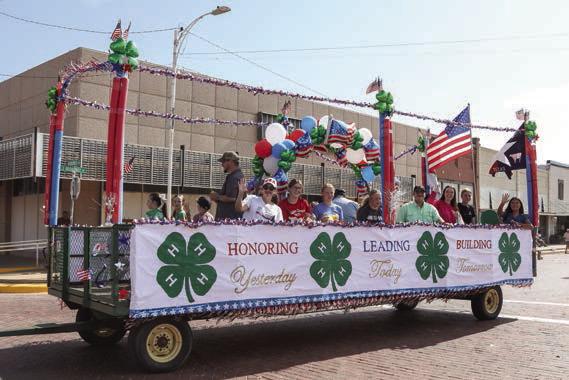 Civic Float Winner - Swisher County 4-H