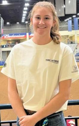 Tri State Fair – Nazareth FFA Emily Durbin won a $500 scholarship competing in the calf scramble.