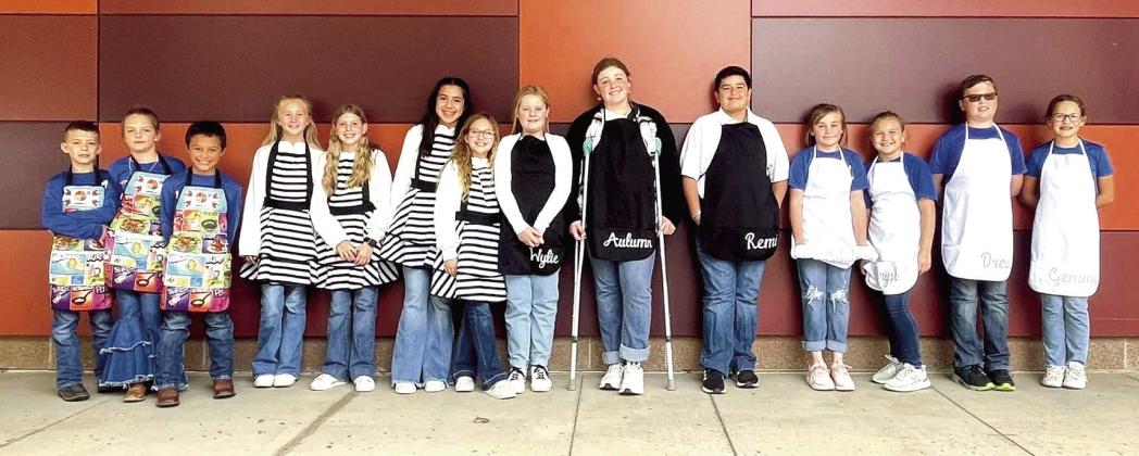 Castro County 4-H had four teams compete in the District Food Challenge contest on Nov. 8. There were 503 youth and 139 teams. Castro Junior Team 1 placed second in the Junior Main Dish 1 competition. The contest is a youth version of chopped, with one ingredient provided and the opportunity to shop for a few ingredients from the grocery store. Youth have 40 minutes to make their dish before they present the plate, nutrients, their steps and safety.