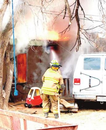 Dimmitt VFD answers call to house fire