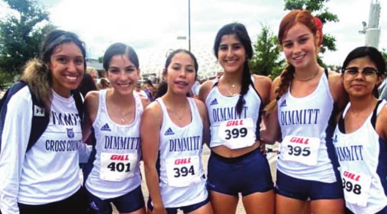 Dimmitt Bobbies Varsity cross country at Borger.