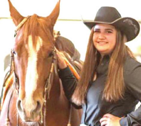 Teghan Brooks, TTU Ranch Horse Team
