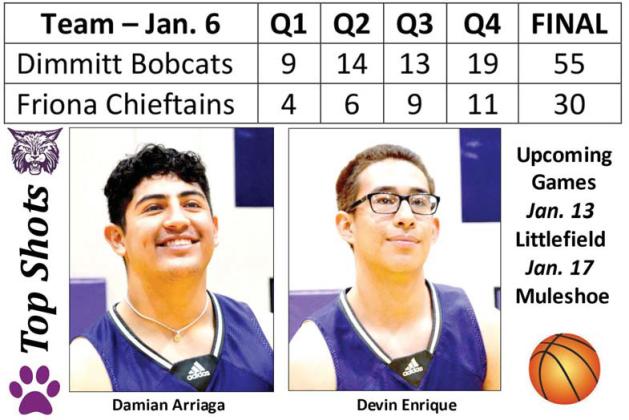 Bobcats beat Chieftains, 55-30