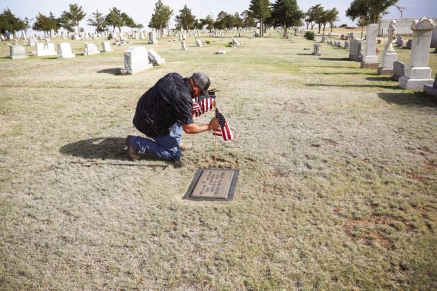 Flags Decorate Rose Hill Cemetery for Memorial Day
