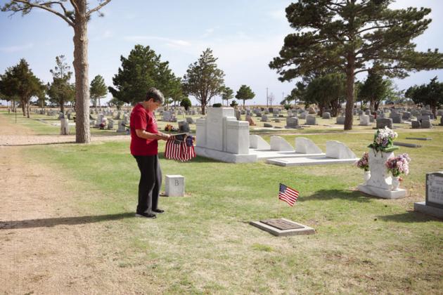 Flags Decorate Rose Hill Cemetery for Memorial Day