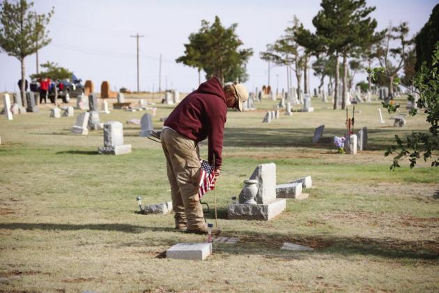 Flags Decorate Rose Hill Cemetery for Memorial Day