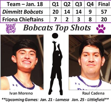Bobcats beat Chieftains, 57-20