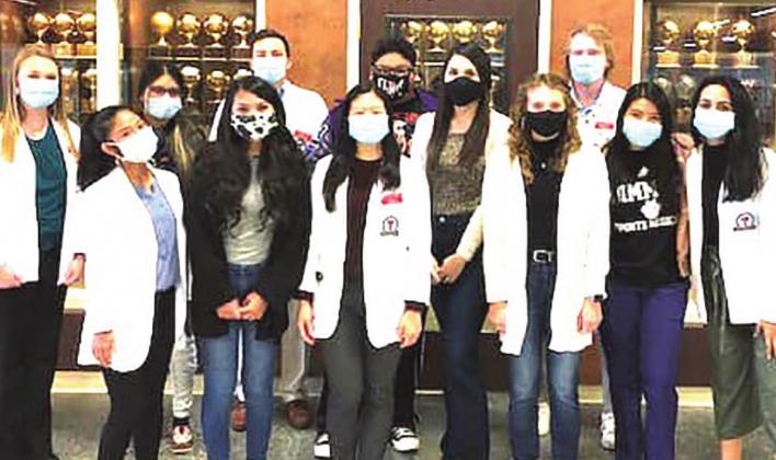 DMS Health Science students