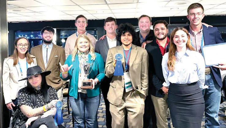West Texas A&amp;amp;M Agronomy Club is the first from a Division II school to be named National Club of the Year with team members from Amarillo, Jenks (OK), Lubbock, Booker, Groom, Hico, Moriarty (NM), Dalhart, Perryton and Nazareth.