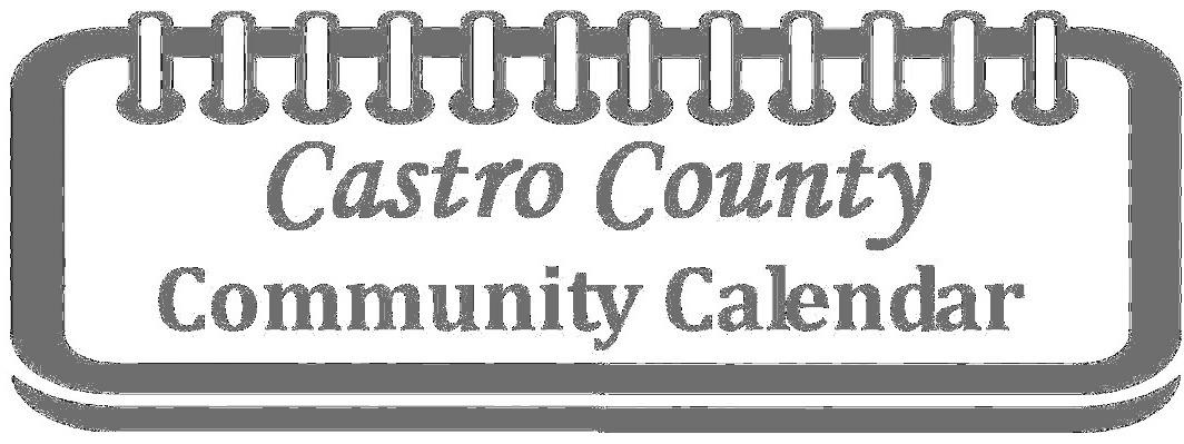 Castro County Community Calendar