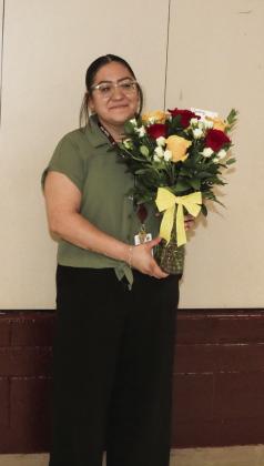 Tulia Junior High School Teacher of the Year – Vanessa Dominguez