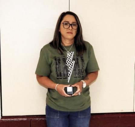 Tulia ISD Police Department 5 Year Pin – Jennifer Chavez