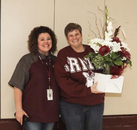 Tulia High School Teacher of the Year – Andra French, presented by Robin Salazar