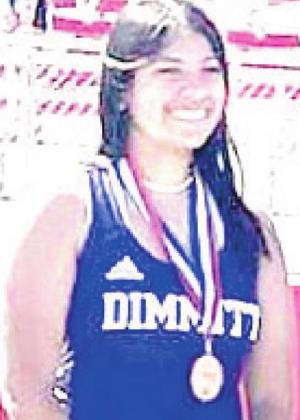 DHS Alondra Velo placed fourth in the discus throw, qualifying her for the Regional meet.