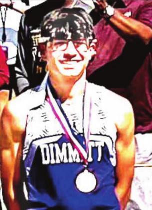 DHS Bradley Romo will compete at Regionals at placing fourth in long jump.