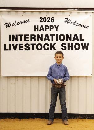 Champion Showmanship Cattle - Benson Van Winkle Photo by Avary Wesley