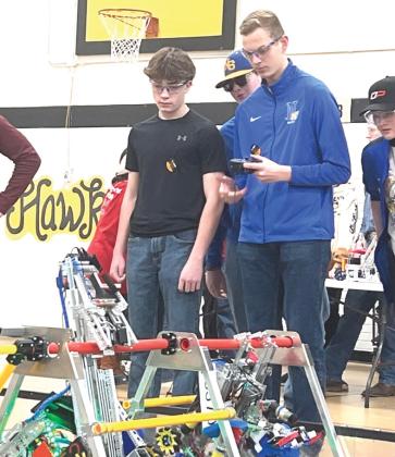 Nazareth Robotics teams competed at the League Meet 3 at Bushland High School, with all three teams placing well.