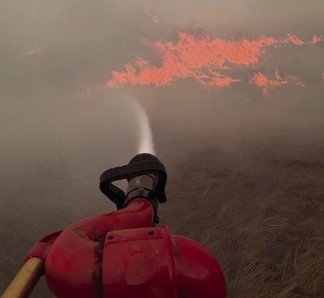The Hereford, Umbarger and Dawn Volunteer Fire Departments have been busy along with other area departments and first responders battling grass fires that broke out late last week all around the Panhandle. Because of extremely dry conditions fires are spreading rapidly. A full report will be featured in Saturday’s BRAND.