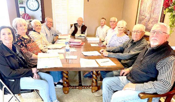 The Dimmitt Cemetery Association board met April 25 at the home of Charles Summers. Attending was Delores Heller, Cindy Bradley, Kay Gfeller, Mack Steffey, Ray Bradley, Lester Womack, Ricky Kuntz, Leta Dennis, Craig Fuller and Charles Summers.