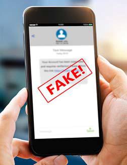 Avoid text scams