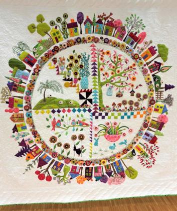 2025 Ogallala Quilt Festival Best of Show by Mona Lagan
