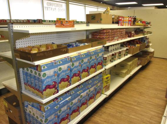 Hereford Food Pantry keeping prepared if demand surges