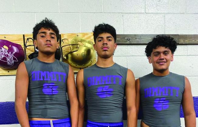 Dimmitt Players of the Week Special Teams Larry Hernandez Offense - Frankie Cortez Defense - Gustavo Ornelas