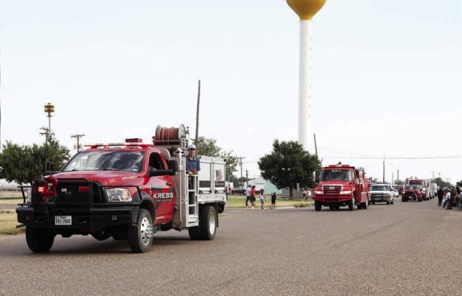 Kress and Tulia Fire Departments