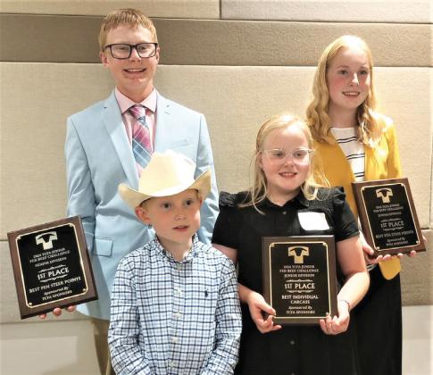 The Wilhelms from Nazareth cleaned up at the Texas Cattle Feeders Association (TCFA)Junior Beef Fed Challenge held at West Texas A&amp;amp;M University in Canyon. Pierce Wilhelm won Best Pen of Steers Champion, Senior Division, Best Individual Carcass, Senior Division; and Kennedy Wilhelm won Best Pen of Steers Champion, Junior Division, Best individual Carcass Junior Division.
