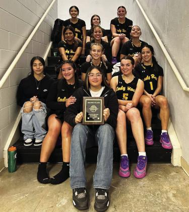 Lady Roos took 2nd Place in the Dimmitt Holiday Tournament!