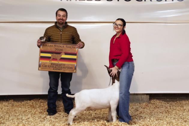 Reserve Grand Champion Goat - Ellie’Ann Byrne