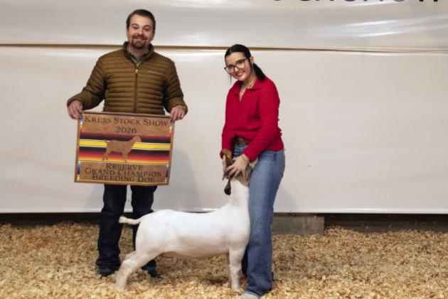 Reserve Grand Champion Breeding Doe - Ellie’Ann Byrne