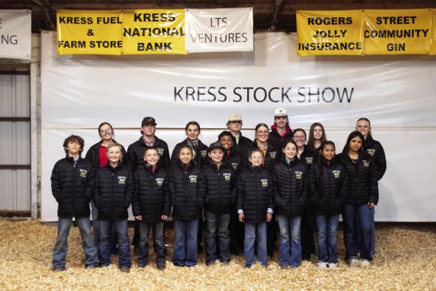 Kress 4-H Exhibitors