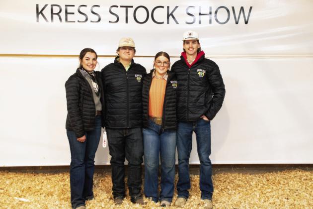 Kress Senior 4-H Exhibitors