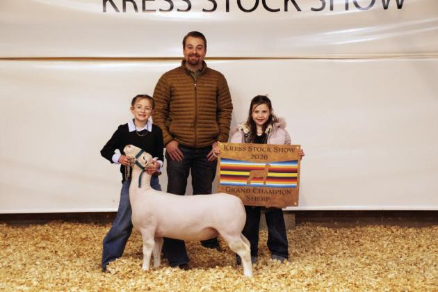 Grand Champion Lamb - Madilyn Langston
