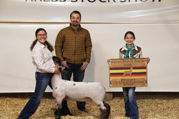 Reserve Grand Champion Lamb - Kadence Pesina